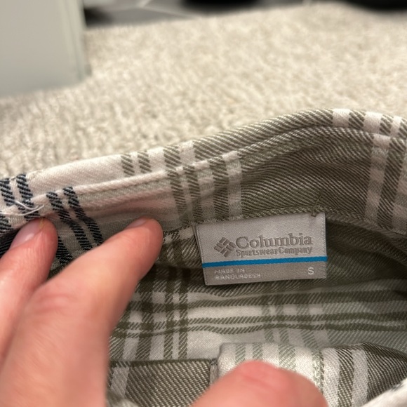 COLUMBIA Women's Calico Basin Flannel Long Sleeve Shirt Size S - Picture 8 of 16